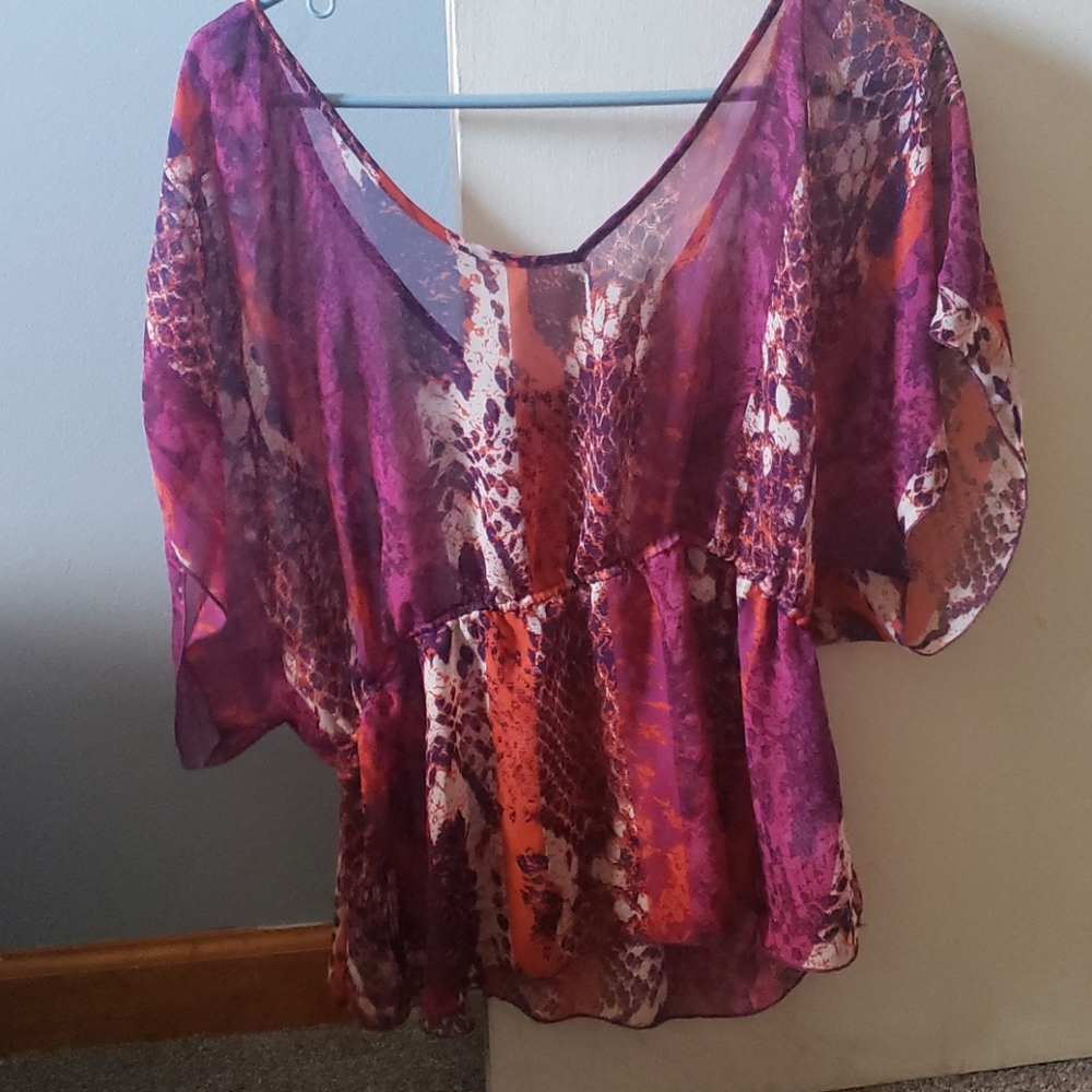 Pretty flowy top